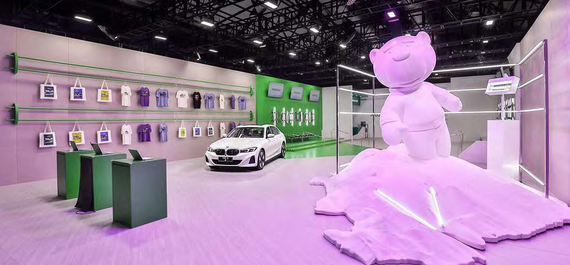 BMW pop-up experience