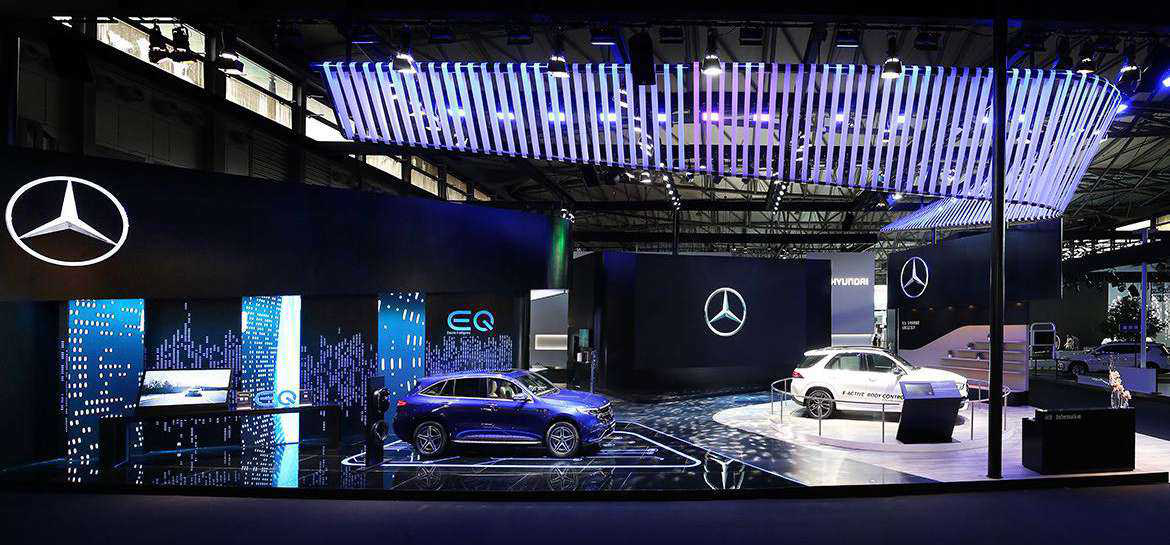 Mercedes-Benz CES exhibition